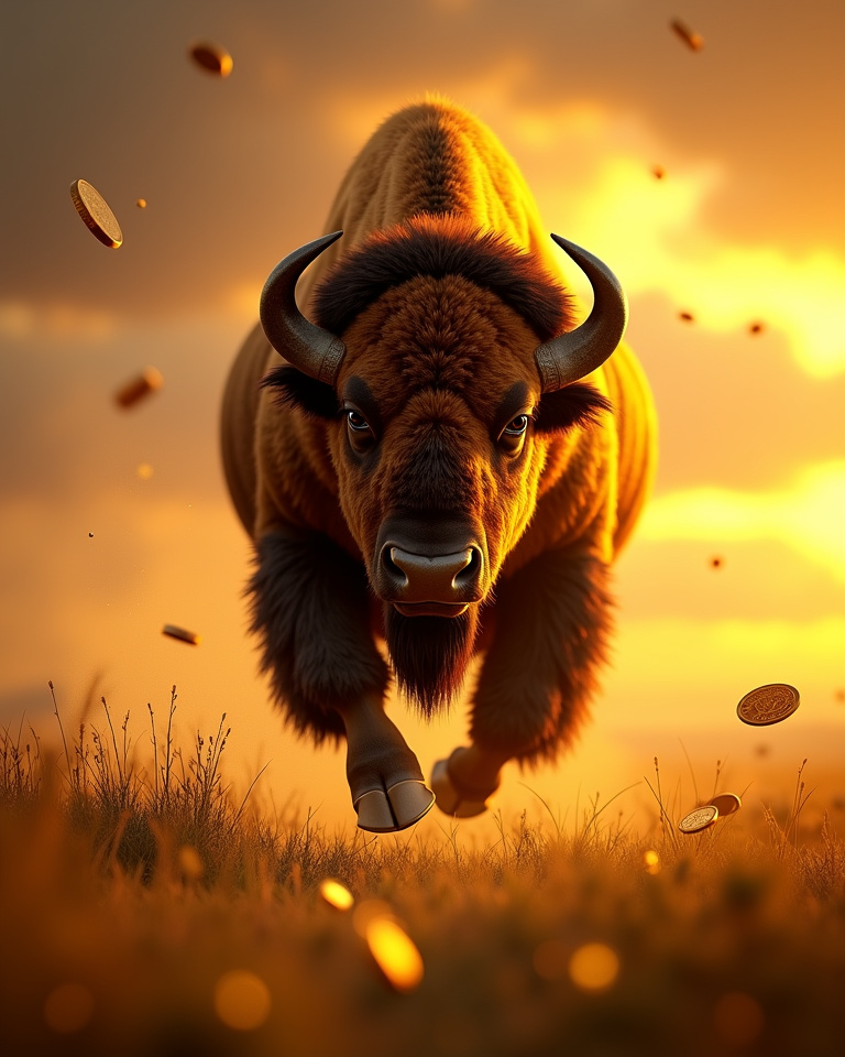 Buffalo Gold pokie at Royal Reels